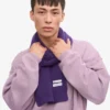 Écharpe en laine mérinos - Violet ultra