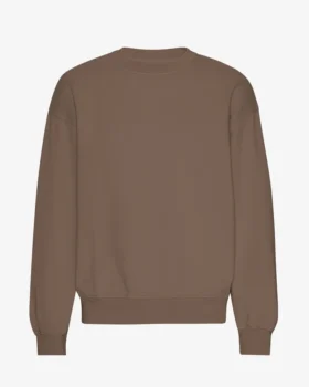 Chaussette oversize en coton bio - Marron cèdre