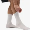 Chaussettes Classic Organic en coton bio - Blanc optique