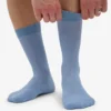 Chaussettes Classic Organic en coton bio - Bleu acier