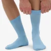 Chaussettes Classic Organic en coton bio - Bleu bord de mer