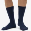 Chaussettes Classic Organic en coton bio - Bleu marine