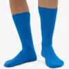 Chaussettes Classic Organic en coton bio - Bleu Pacifique