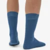 Chaussettes Classic Organic en coton bio - Bleu pétrole
