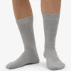 Chaussettes Classic Organic en coton bio - Gris chiné