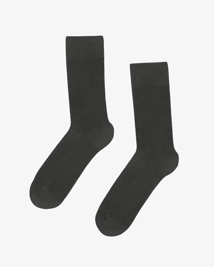 Chaussettes Classic Organic en coton bio - Gris lave