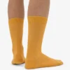 Chaussettes Classic Organic en coton bio - Jaune brûlé