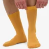 Chaussettes Classic Organic en coton bio - Jaune brûlé