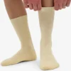 Chaussettes Classic Organic en coton bio - Jaune pâle