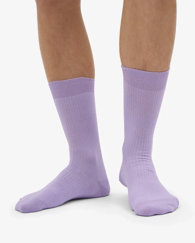 Chaussettes Classic Organic en coton bio - Lavande douce
