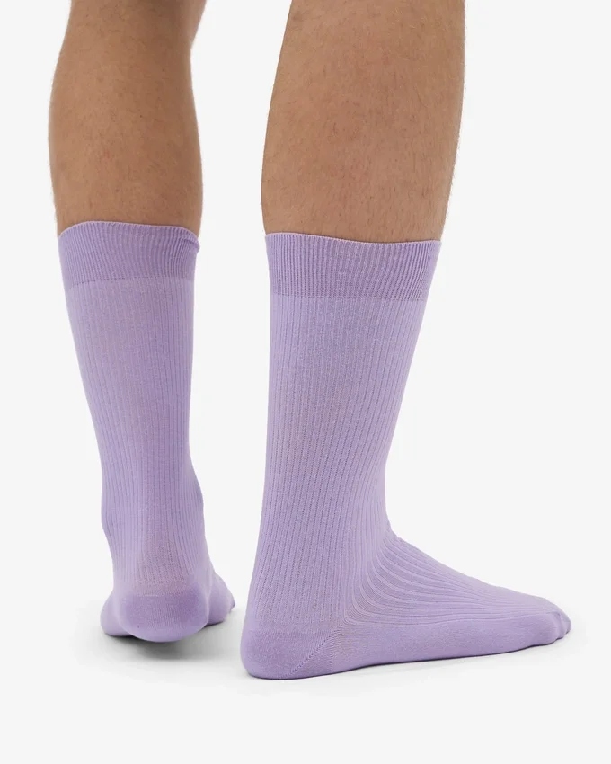 Chaussettes Classic Organic en coton bio - Lavande douce