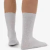Chaussettes Classic Organic en coton bio - Mélange neige