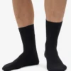 Chaussettes Classic Organic en coton bio - Noir intense