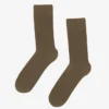 Chaussettes Classic Organic en coton bio - Olive poussiéreuse