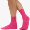 Chaussettes Classic Organic en coton bio pour femme - Rose bubble-gum