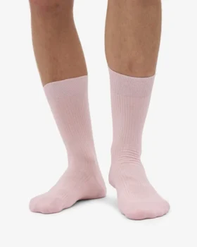 Chaussettes Classic Organic en coton bio – Rose délavé