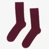 Chaussettes Classic Organic en coton bio - Rouge sang de bœuf