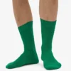 Chaussettes Classic Organic en coton bio - Vert Kelly