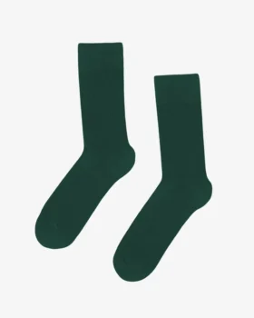 Chaussettes Classic Organic en coton bio - Vert émeraude
