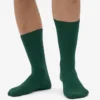 Chaussettes Classic Organic en coton bio - Vert émeraude