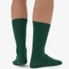 Chaussettes Classic Organic en coton bio - Vert émeraude
