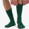 Chaussettes Classic Organic en coton bio - Vert émeraude