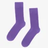 Chaussettes Classic Organic en coton bio - Violet ultra