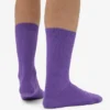 Chaussettes Classic Organic en coton bio - Violet ultra