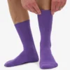 Chaussettes Classic Organic en coton bio - Violet ultra