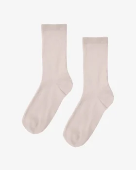 Chaussettes Classic Organic pour femme - Blanc ivoire