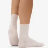 Chaussettes Classic Organic pour femme - Blanc ivoire