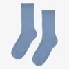 Chaussettes Classic Organic pour femme - Bleu acier