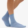 Chaussettes Classic Organic pour femme - Bleu acier