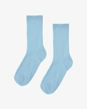 Chaussettes Classic Organic pour femme - Bleu bord de mer