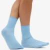 Chaussettes Classic Organic pour femme - Bleu bord de mer