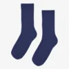 Chaussettes Classic Organic pour femme - Bleu marine