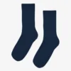 Chaussettes Classic Organic pour femme - Bleu marine