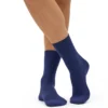 Chaussettes Classic Organic pour femme - Bleu marine