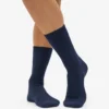 Chaussettes Classic Organic pour femme - Bleu marine