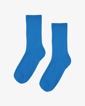 Chaussettes Classic Organic pour femme - Bleu Pacifique