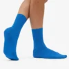 Chaussettes Classic Organic pour femme - Bleu Pacifique