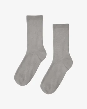 Chaussettes Classic Organic pour femme - Gris chiné