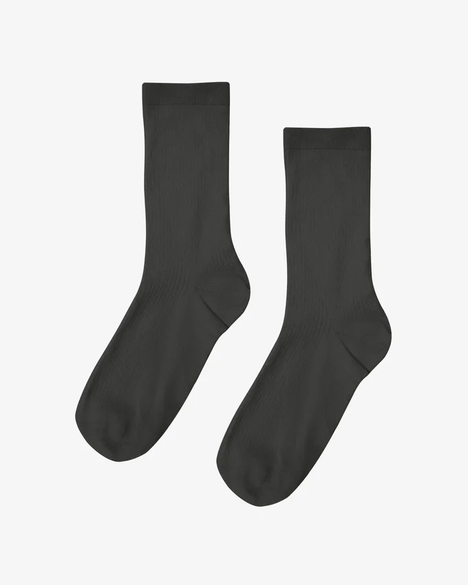 Chaussettes Classic Organic pour femme - Gris lave