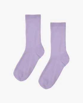 Chaussettes Classic Organic pour femme – Lavande douce