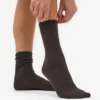 Chaussettes Classic Organic pour femme - Marron café