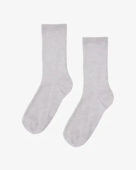 Chaussettes Classic Organic pour femme - Mélange neige
