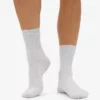 Chaussettes Classic Organic pour femme - Mélange neige