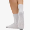 Chaussettes Classic Organic pour femme - Mélange neige