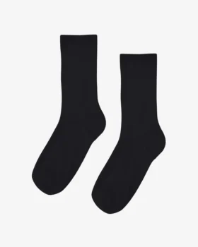 Chaussettes Classic Organic pour femme - Noir profond
