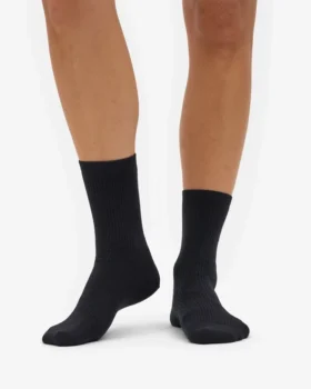 Chaussettes Classic Organic pour femme – Noir profond